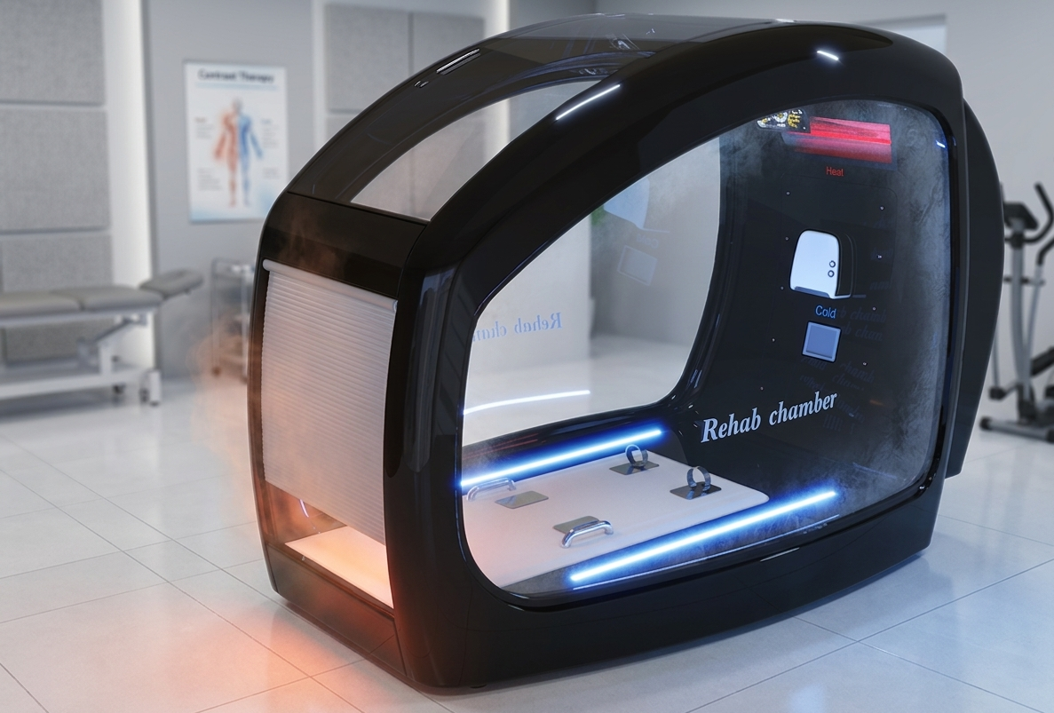 Камера VACUACTIVUS HotCRYO для контрастной терапии в реабилитационном центре